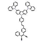 2-Butenedinitrile, 2-phenyl-3-[4-[2-(4-[9,3':6',9''-ter-9H-carbazol]-9'-ylphenyl)ethenyl]phenyl]-