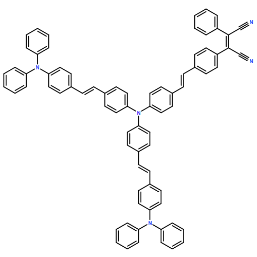 2-Butenedinitrile, 2-[4-[2-[4-[bis[4-[2-[4-(diphenylamino)phenyl]ethenyl]phenyl]amino]phenyl]ethenyl]phenyl]-3-phenyl-