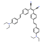 2-Butenedinitrile, 2,3-bis[4-[2-[4-(diethylamino)phenyl]ethenyl]phenyl]-