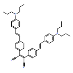 2-Butenedinitrile, 2,3-bis[4-[2-[4-(dipropylamino)phenyl]ethenyl]phenyl]-