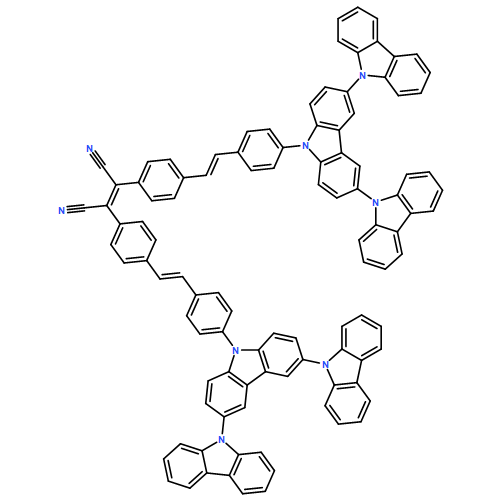 2-Butenedinitrile, 2,3-bis[4-[2-(4-[9,3':6',9''-ter-9H-carbazol]-9'-ylphenyl)ethenyl]phenyl]-