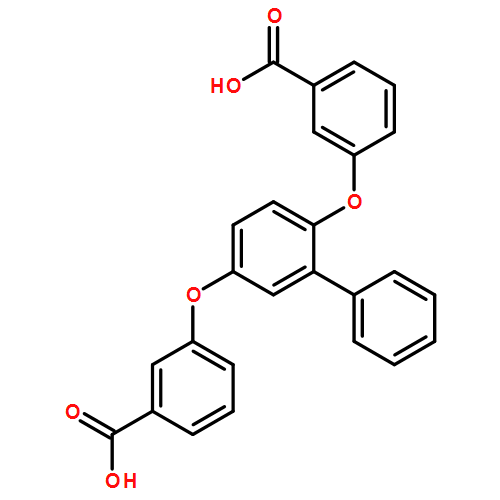 Benzoic acid, 3-[[5-(3-carboxyphenoxy)[1,1'-biphenyl]-2-yl]oxy]-