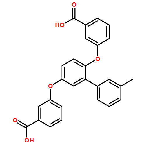 Benzoic acid, 3-[[5-(3-carboxyphenoxy)-3'-methyl[1,1'-biphenyl]-2-yl]oxy]-