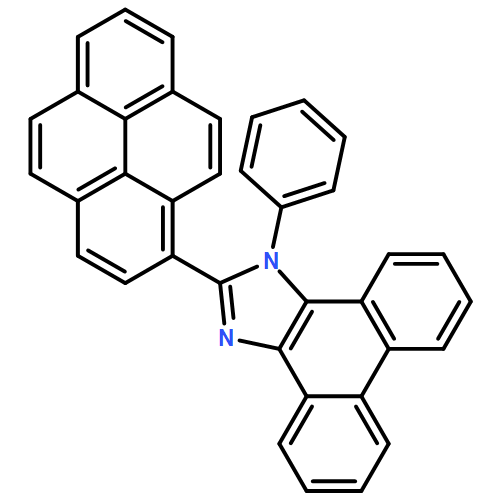 1H-Phenanthro[9,10-d]imidazole, 1-phenyl-2-(1-pyrenyl)-