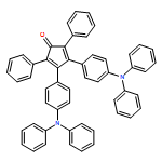 2,4-Cyclopentadien-1-one, 3,4-bis[4-(diphenylamino)phenyl]-2,5-diphenyl-