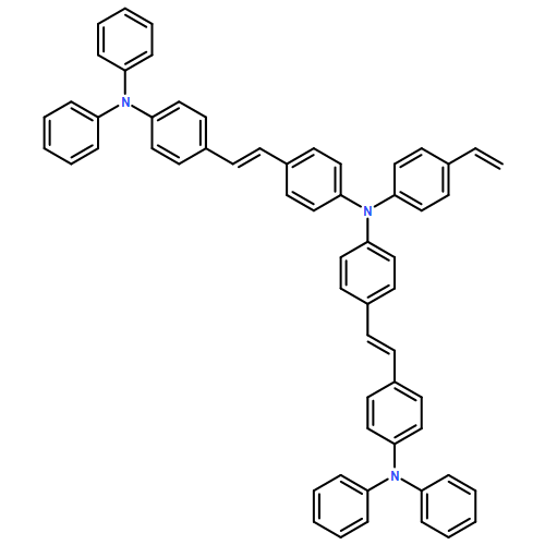 Benzenamine, N,N-bis[4-[2-[4-(diphenylamino)phenyl]ethenyl]phenyl]-4-ethenyl-