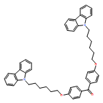 Methanone, bis[4-[[6-(9H-carbazol-9-yl)hexyl]oxy]phenyl]-