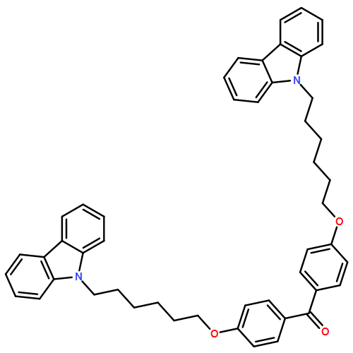 Methanone, bis[4-[[6-(9H-carbazol-9-yl)hexyl]oxy]phenyl]-