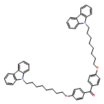 Methanone, bis[4-[[8-(9H-carbazol-9-yl)octyl]oxy]phenyl]-