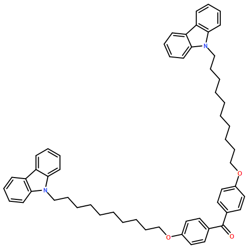 Methanone, bis[4-[[10-(9H-carbazol-9-yl)decyl]oxy]phenyl]-