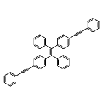 Benzene, 1,1'-[1,2-bis[4-(2-phenylethynyl)phenyl]-1,2-ethenediyl]bis-