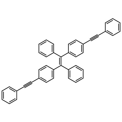 Benzene, 1,1'-[1,2-bis[4-(2-phenylethynyl)phenyl]-1,2-ethenediyl]bis-