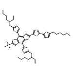 Stannane, [4,8-bis[5-(2-ethylhexyl)-2-thienyl]-6-(5'-hexyl[2,2'-bithiophen]-5-yl)benzo[1,2-b:4,5-b']dithien-2-yl]trimethyl-