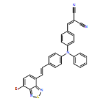 Propanedinitrile, 2-[[4-[[4-[(1E)-2-(7-bromo-2,1,3-benzothiadiazol-4-yl)ethenyl]phenyl]phenylamino]phenyl]methylene]-