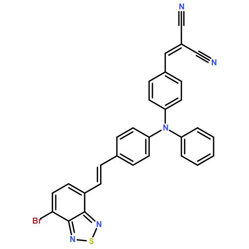 Propanedinitrile, 2-[[4-[[4-[(1E)-2-(7-bromo-2,1,3-benzothiadiazol-4-yl)ethenyl]phenyl]phenylamino]phenyl]methylene]-