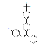 1,1'-Biphenyl, 4-[(1E)-2-(4-bromophenyl)-1-phenylethenyl]-4'-(trifluoromethyl)-