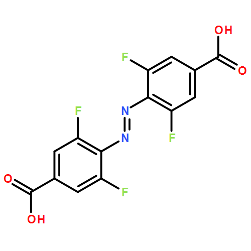 Benzoic acid, 4,4'-(1E)-1,2-diazenediylbis[3,5-difluoro-