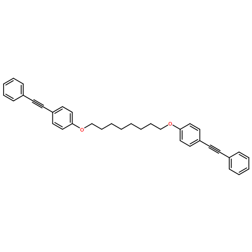 Benzene, 1,1'-[1,8-octanediylbis(oxy)]bis[4-(phenylethynyl)- (9CI)