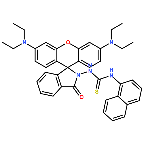 Thiourea, N-[3',6'-bis(diethylamino)-3-oxospiro[1H-isoindole-1,9'-[9H]xanthene]-2(2H)-yl]-N'-1-naphthalenyl-