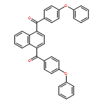 Methanone, 1,1'-(1,4-naphthalenediyl)bis[1-(4-phenoxyphenyl)-