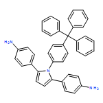 Benzenamine, 4,4'-[1-[4-(triphenylmethyl)phenyl]-1H-pyrrole-2,5-diyl]bis-