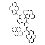 L-Ornithine, N2,N5-bis(2,2-di-1-pyrenylacetyl)-, methyl ester