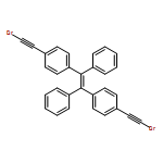 Benzene, 1,1'-(1,2-diphenyl-1,2-ethenediyl)bis[4-(2-bromoethynyl)-