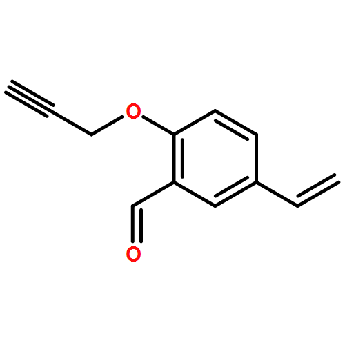 Benzaldehyde, 5-ethenyl-2-(2-propyn-1-yloxy)-