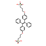 1-Propanesulfonic acid, 3,3'-[[(1E)-1,2-diphenyl-1,2-ethenediyl]bis(4,1-phenyleneoxy)]bis-