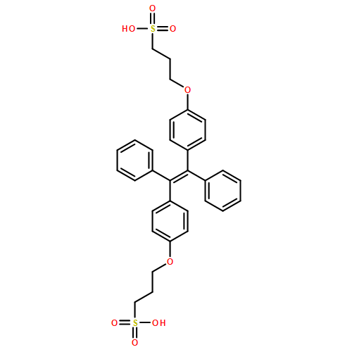 1-Propanesulfonic acid, 3,3'-[[(1E)-1,2-diphenyl-1,2-ethenediyl]bis(4,1-phenyleneoxy)]bis-