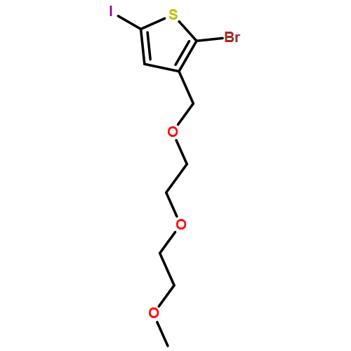 Thiophene, 2-bromo-5-iodo-3-[[2-(2-methoxyethoxy)ethoxy]methyl]-