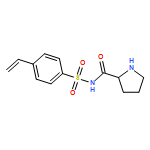 2-Pyrrolidinecarboxamide, N-[(4-ethenylphenyl)sulfonyl]-, (2S)-