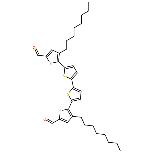 [2,2':5',2'':5'',2'''-Quaterthiophene]-5,5'''-dicarboxaldehyde, 3,3'''-dioctyl-