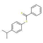 Benzenecarbodithioic acid, 4-(1-methylethyl)phenyl ester