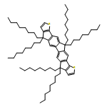 4H-Cyclopenta[2'',1'':5,6;3'',4'':5',6']diindeno[1,2-b:1',2'-b']dithiophene, 7,12-dihydro-4,4,7,7,12,12-hexaoctyl-