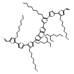 [2,2':5',2''-Terthiophene]-5-carboxaldehyde, 5'',5'''''-[4,4-bis(2-ethylhexyl)-4H-silolo[3,2-b:4,5-b']dithiophene-2,6-diyl]bis[3,3''-dioctyl-