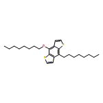 Benzo[1,2-b:4,5-b']dithiophene, 4-octyl-8-(octyloxy)-