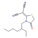 Propanedinitrile, 2-[3-(2-ethylhexyl)-4-oxo-2-thiazolidinylidene]-