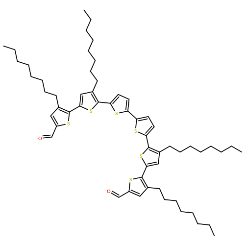 [2,2':5',2'':5'',2''':5''',2'''':5'''',2'''''-Sexithiophene]-5,5'''''-dicarboxaldehyde, 3,3'''',3''''',4'-tetraoctyl-