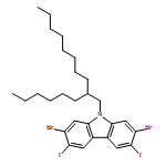 9H-Carbazole, 2,7-dibromo-9-(2-hexyldecyl)-3,6-diiodo-