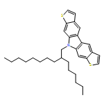 10H-Dithieno[2,3-b:3',2'-h]carbazole, 10-(2-hexyldecyl)-