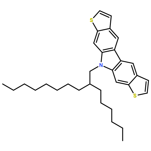 10H-Dithieno[2,3-b:3',2'-h]carbazole, 10-(2-hexyldecyl)-