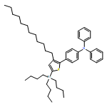 Benzenamine, 4-[3-dodecyl-5-(tributylstannyl)-2-thienyl]-N,N-diphenyl-