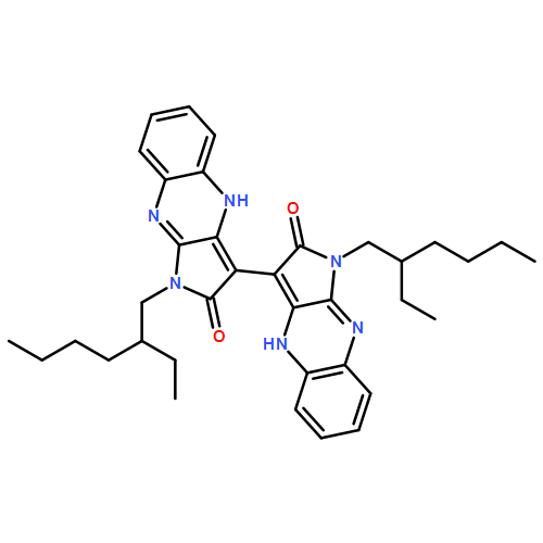 [3,3'-Bi-2H-pyrrolo[2,3-b]quinoxaline]-2,2'-dione, 1,1'-bis(2-ethylhexyl)-1,1',4,4'-tetrahydro-