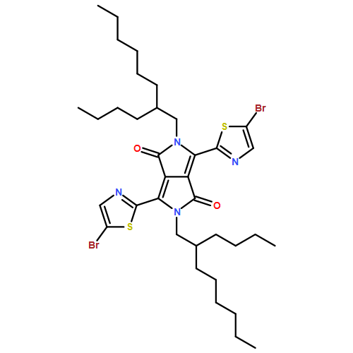 Pyrrolo[3,4-c]pyrrole-1,4-dione, 3,6-bis(5-bromo-2-thiazolyl)-2,5-bis(2-butyloctyl)-2,5-dihydro-