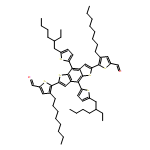 2-Thiophenecarboxaldehyde, 5,5'-[4,8-bis[5-(2-ethylhexyl)-2-thienyl]benzo[1,2-b:4,5-b']dithiophene-2,6-diyl]bis[4-octyl-