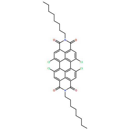 Anthra[2,1,9-def:6,5,10-d'e'f']diisoquinoline-1,3,8,10(2H,9H)-tetrone, 5,6,12,13-tetrachloro-2,9-dioctyl-