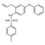 Benzenesulfonamide, 4-methyl-N-[4-phenoxy-2-(2-propen-1-yl)phenyl]-