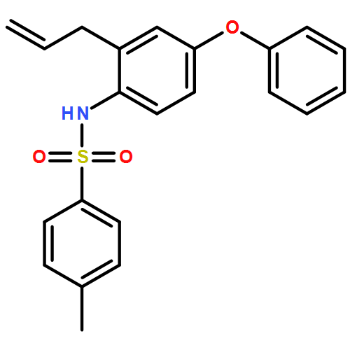 Benzenesulfonamide, 4-methyl-N-[4-phenoxy-2-(2-propen-1-yl)phenyl]-