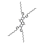 Quinoxalino[6,5-f]quinoxaline, 6,12-dibromo-2,3,8,9-tetrakis(5-octyl-2-thienyl)-